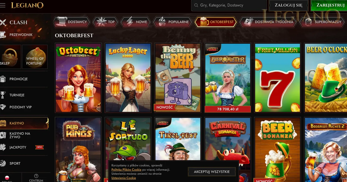 Legiano: rejestracja rejestracja – Legiano
